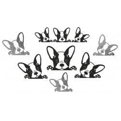 Stickdatei - Französische Bulldogge